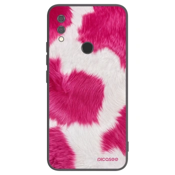 Picasee silikonový černý obal pro Xiaomi Redmi Note 7 - Pink Moo