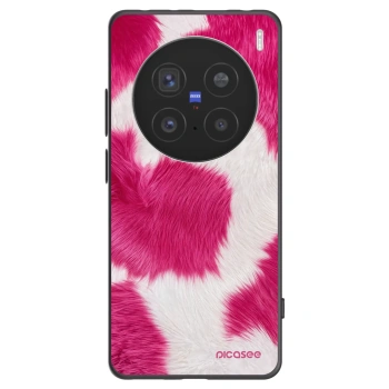 Picasee silikonový černý obal pro Vivo X200 Pro - Pink Moo
