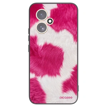 Picasee silikonový černý obal pro Honor 400 5G - Pink Moo