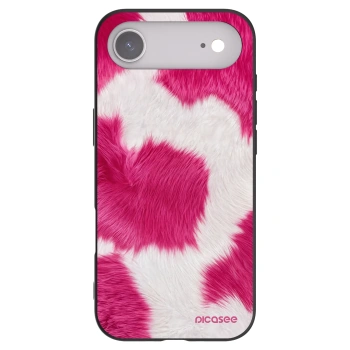 Picasee silikonový černý obal pro Apple iPhone Air - Pink Moo