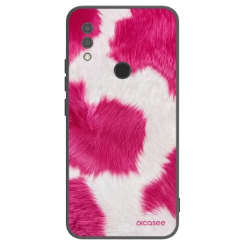 Picasee silikonový černý obal pro Xiaomi Redmi 7 - Pink Moo
