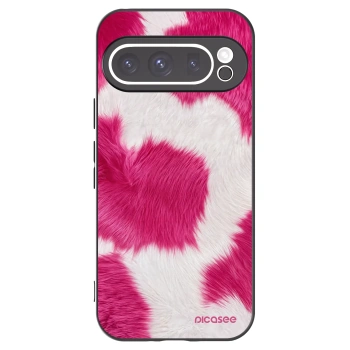 Picasee silikonový černý obal pro Google Pixel 9 Pro XL - Pink Moo