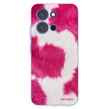 Picasee silikonový průhledný obal pro Xiaomi Redmi 15C 4G - Pink Moo