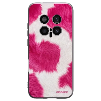 Picasee silikonový černý obal pro Honor Magic8 Pro 5G - Pink Moo
