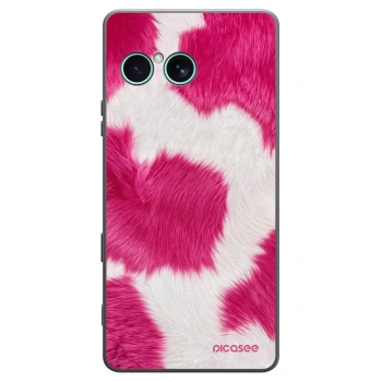 Picasee silikonový černý obal pro Sony Xperia 10 VII - Pink Moo