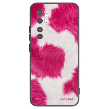 Picasee silikonový černý obal pro Xiaomi Mi Note 10 Lite - Pink Moo