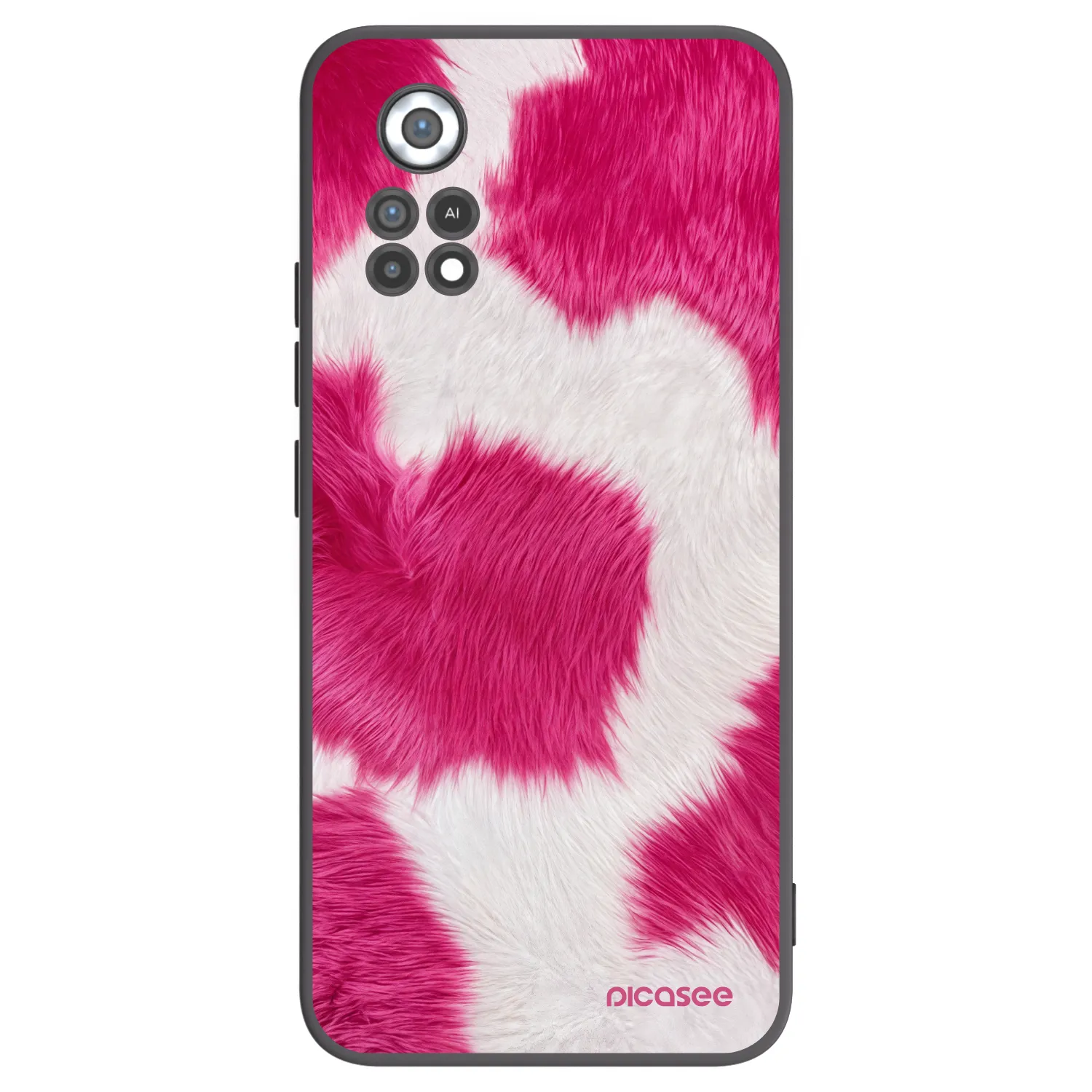 Picasee silikonový černý obal pro Xiaomi Poco X4 Pro 5G - Pink Moo