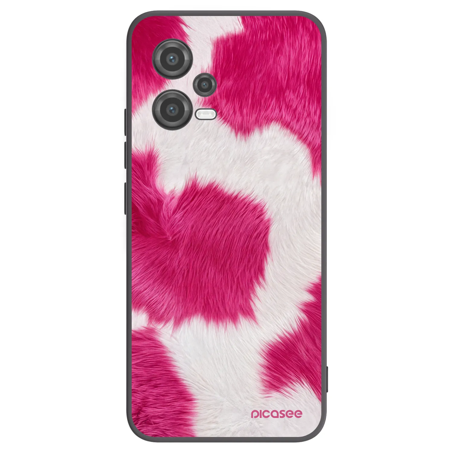 Picasee silikonový černý obal pro Xiaomi Poco X5 - Pink Moo