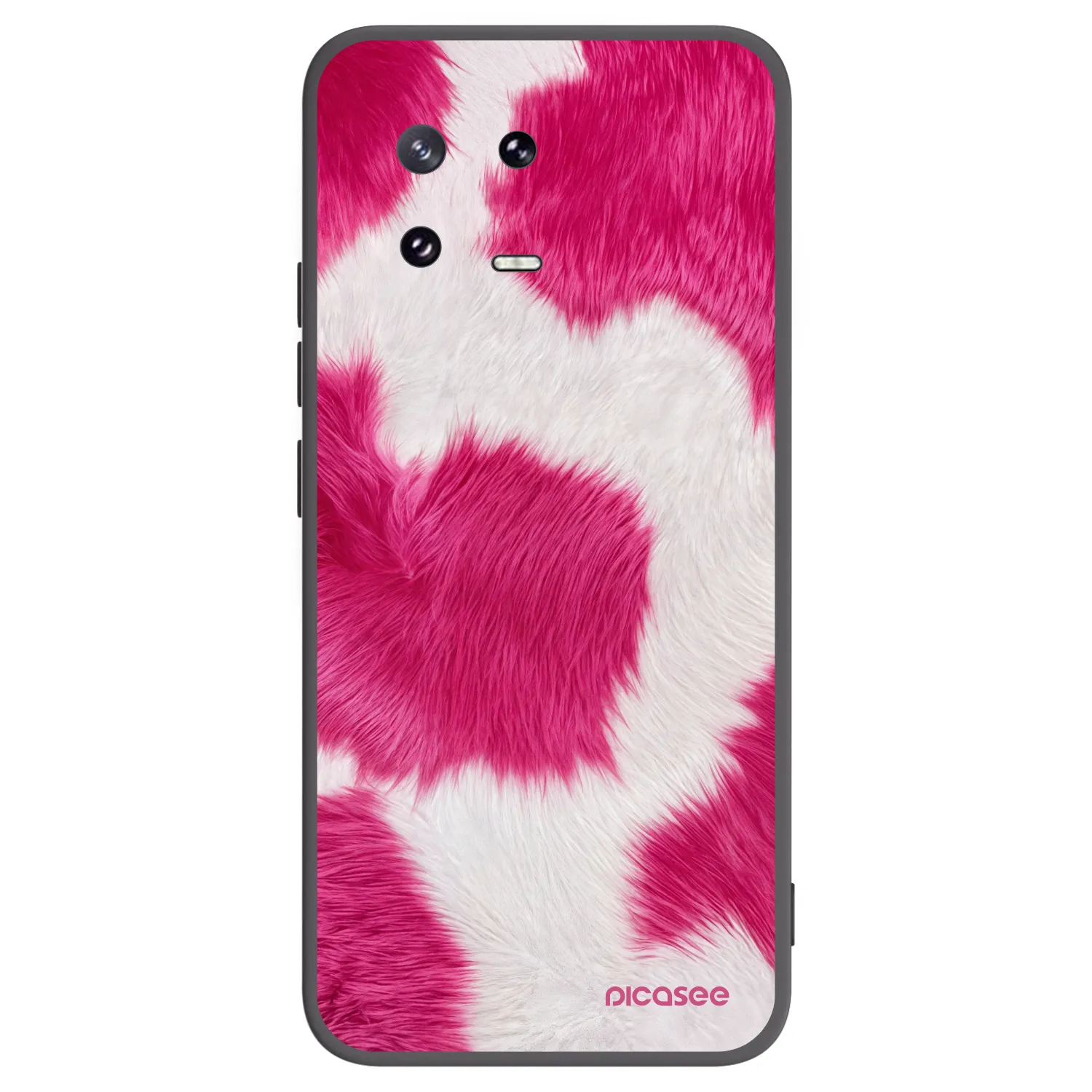 Picasee silikonový černý obal pro Xiaomi 13 Pro - Pink Moo