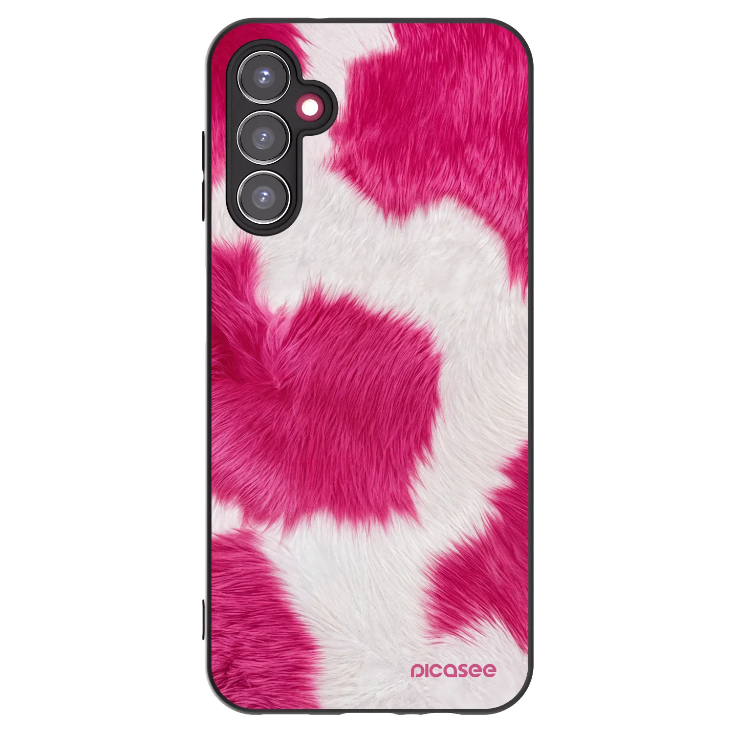 Picasee silikonový černý obal pro Samsung Galaxy A14 5G A146P - Pink Moo