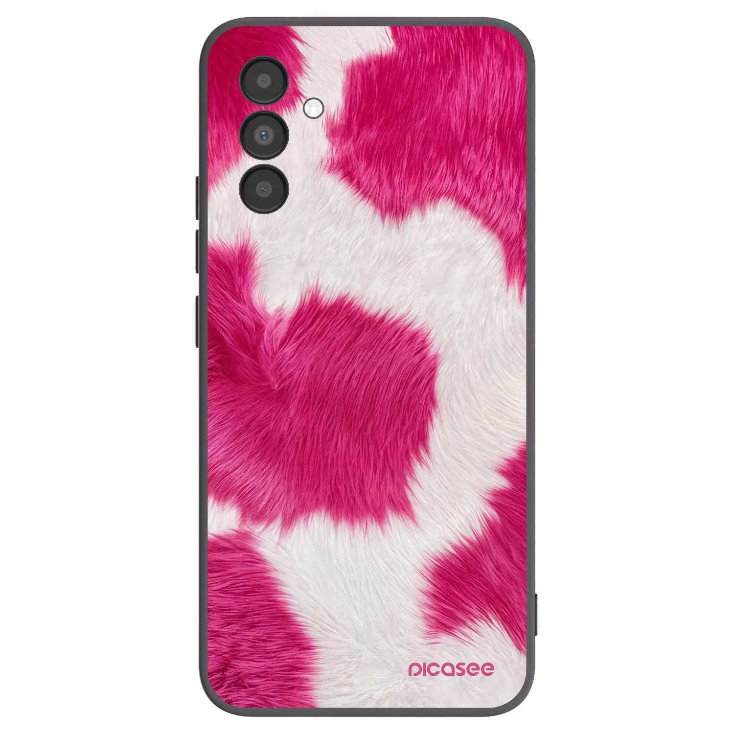 Picasee silikonový černý obal pro Samsung Galaxy A04s A047F - Pink Moo