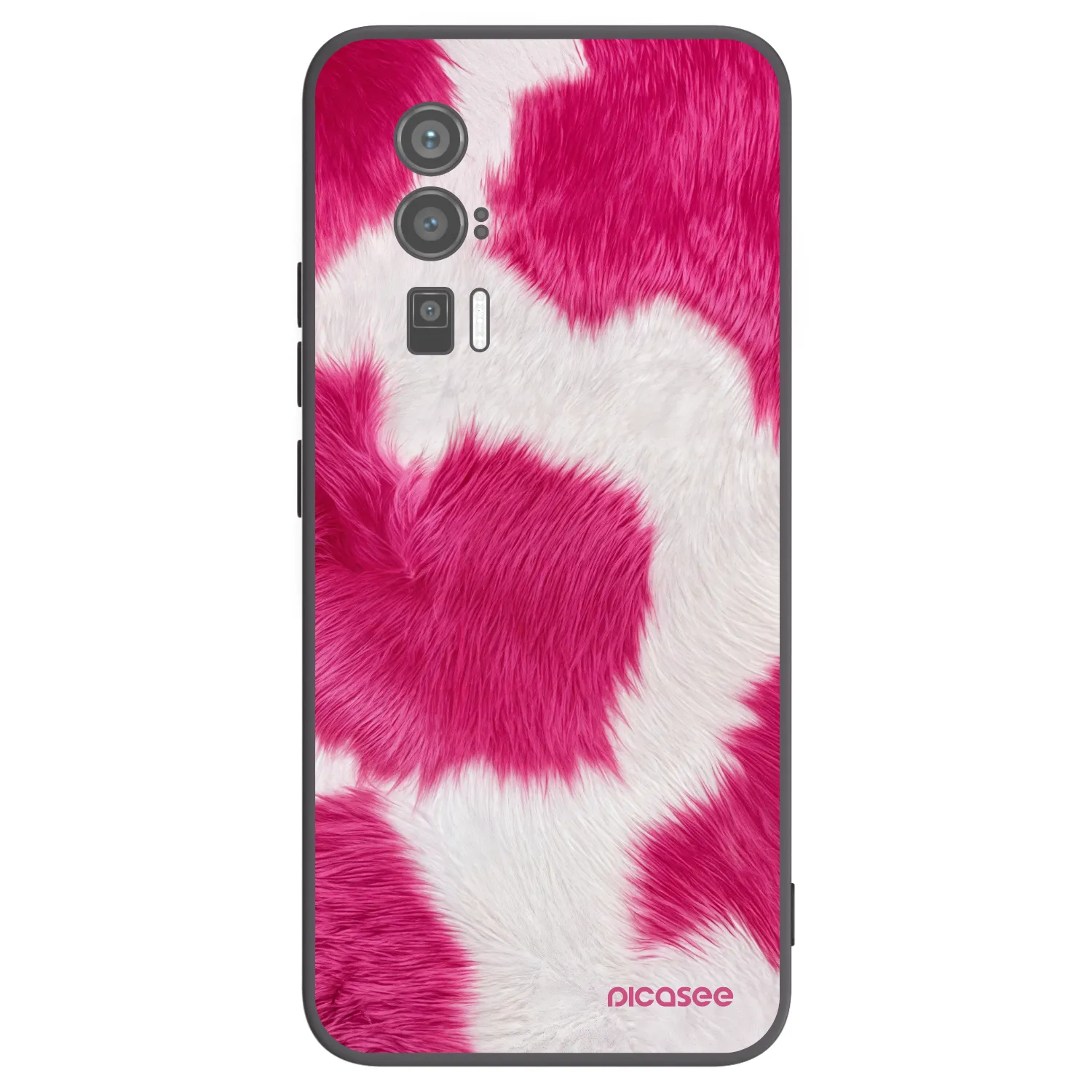 Picasee silikonový černý obal pro Xiaomi Poco F5 Pro 5G - Pink Moo