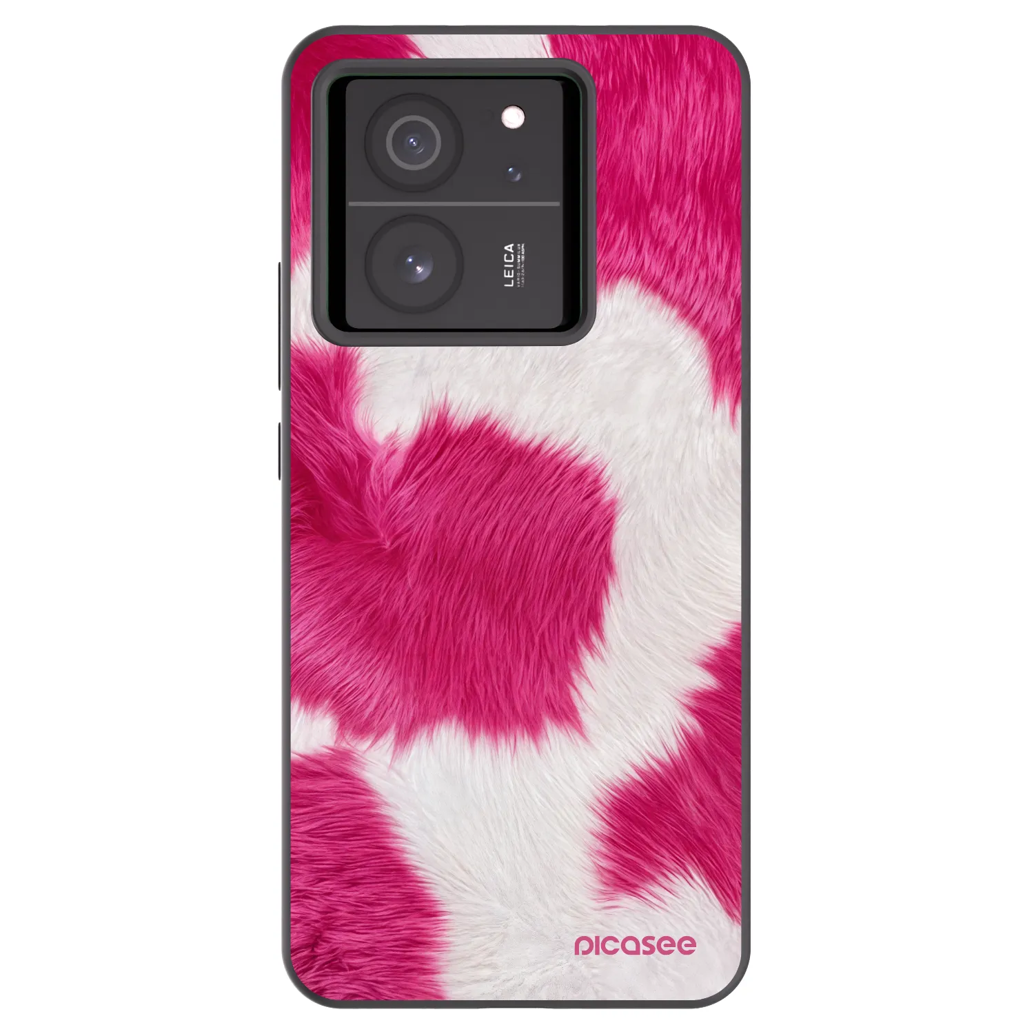 Picasee silikonový černý obal pro Xiaomi 13T - Pink Moo