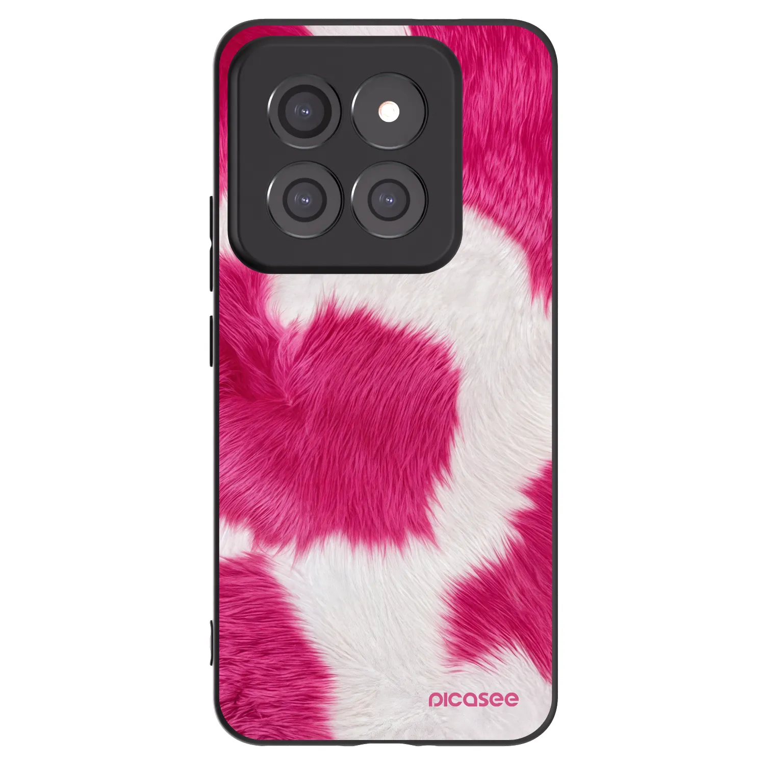 Picasee silikonový černý obal pro Xiaomi 14 Pro - Pink Moo
