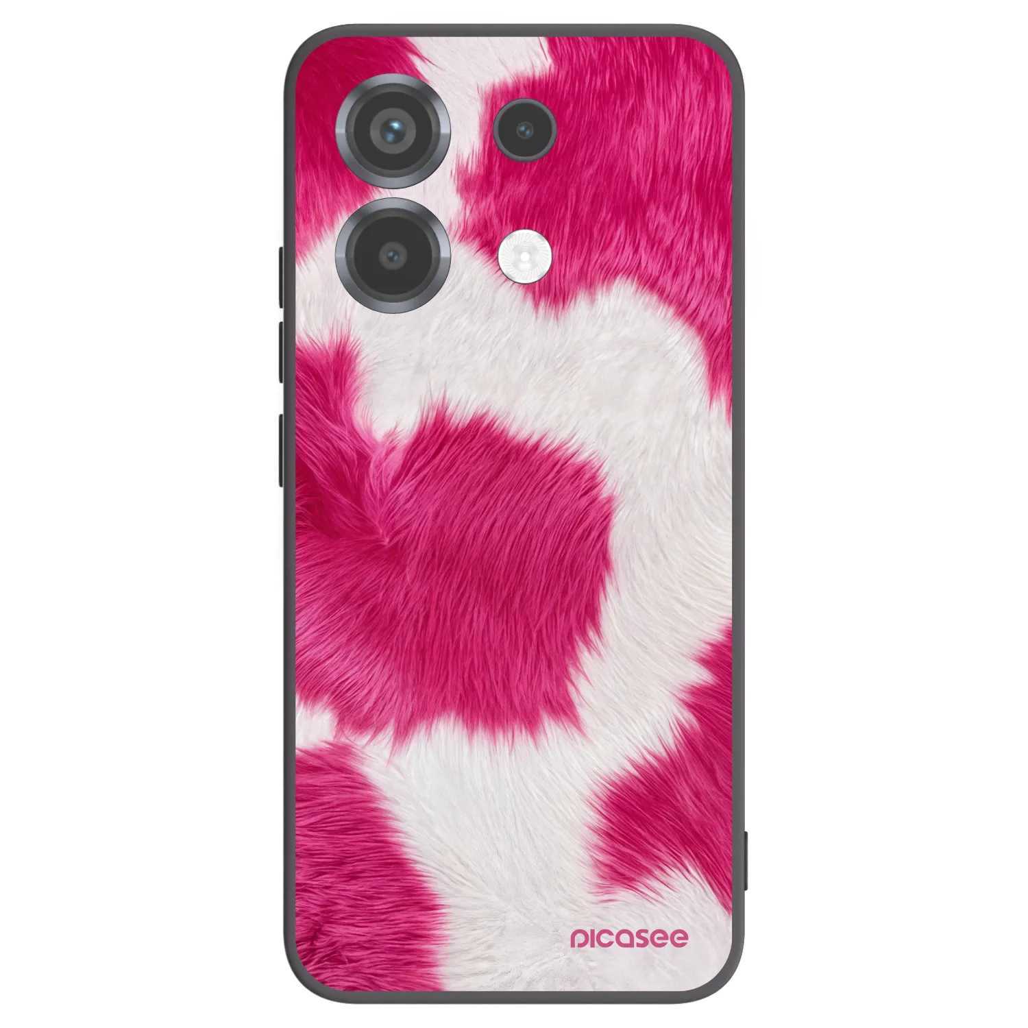 Picasee silikonový černý obal pro Xiaomi Poco X6 - Pink Moo