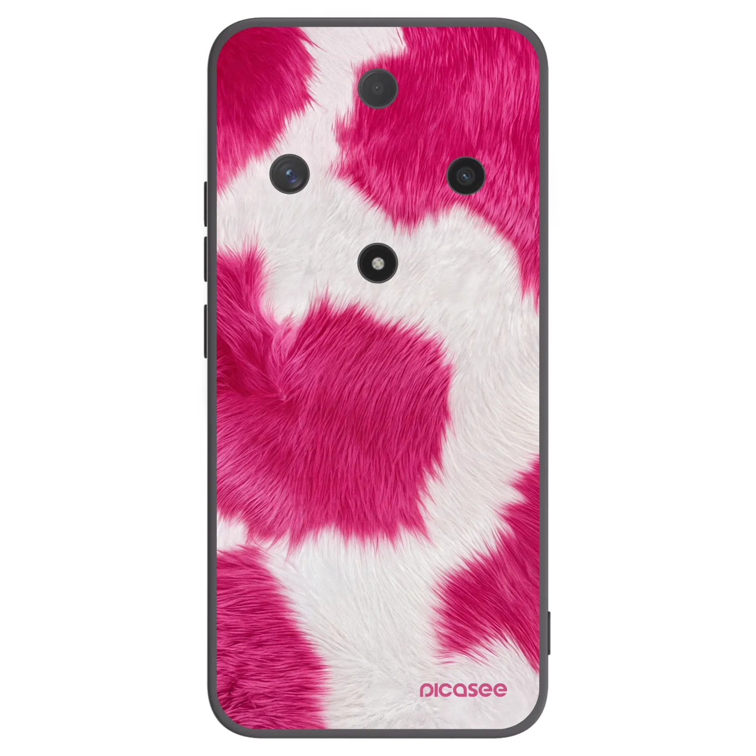 Picasee silikonový černý obal pro Honor Magic6 Lite 5G - Pink Moo