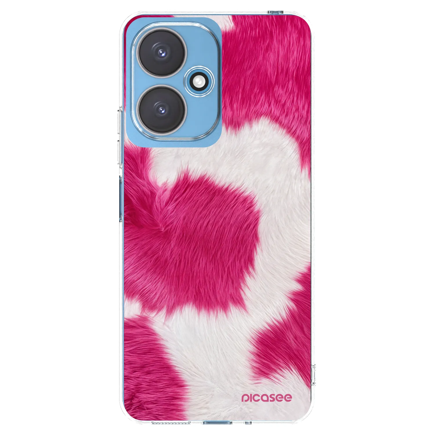 Picasee silikonový průhledný obal pro Xiaomi Redmi 13C 5G - Pink Moo