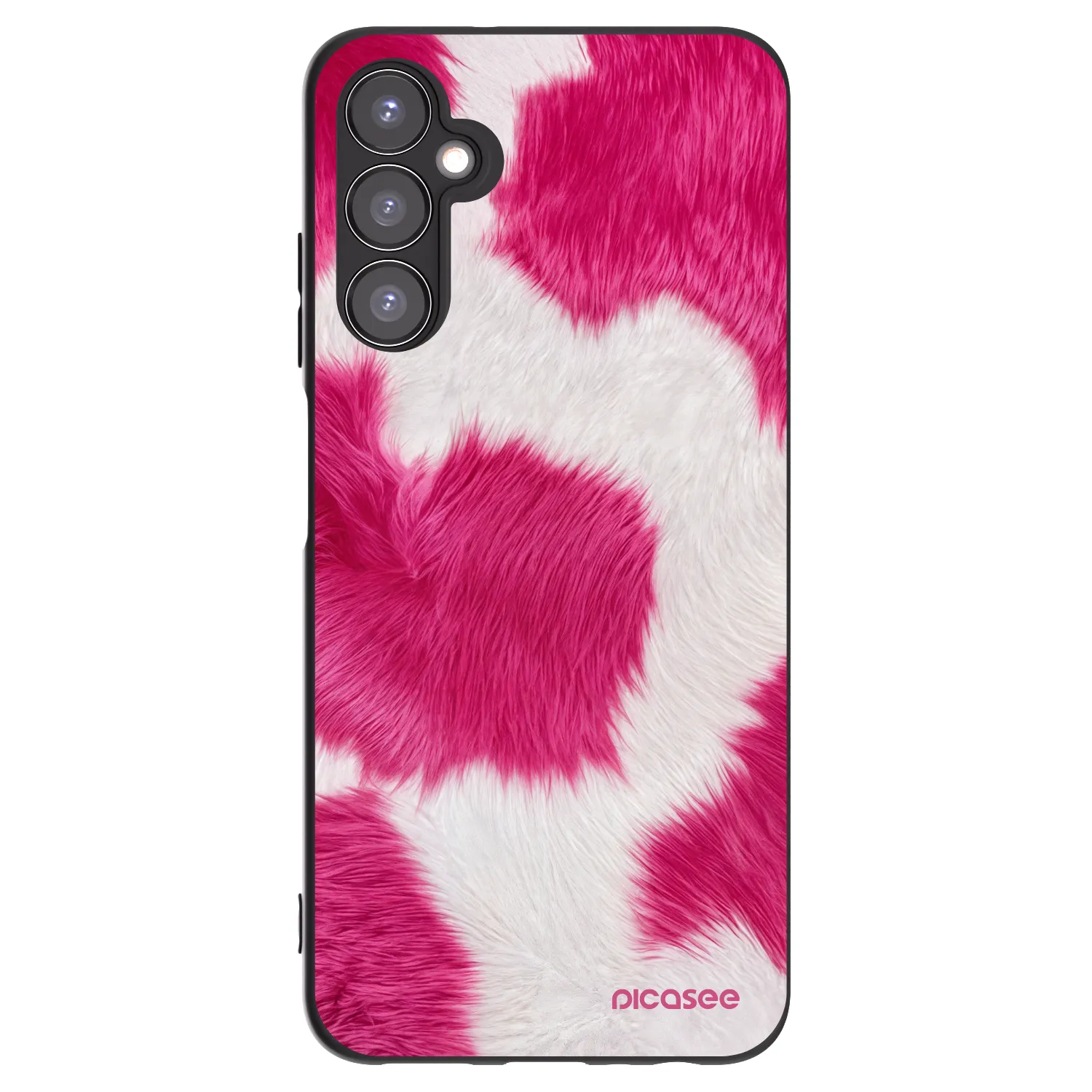 Picasee silikonový černý obal pro Samsung Galaxy A05s A057G - Pink Moo
