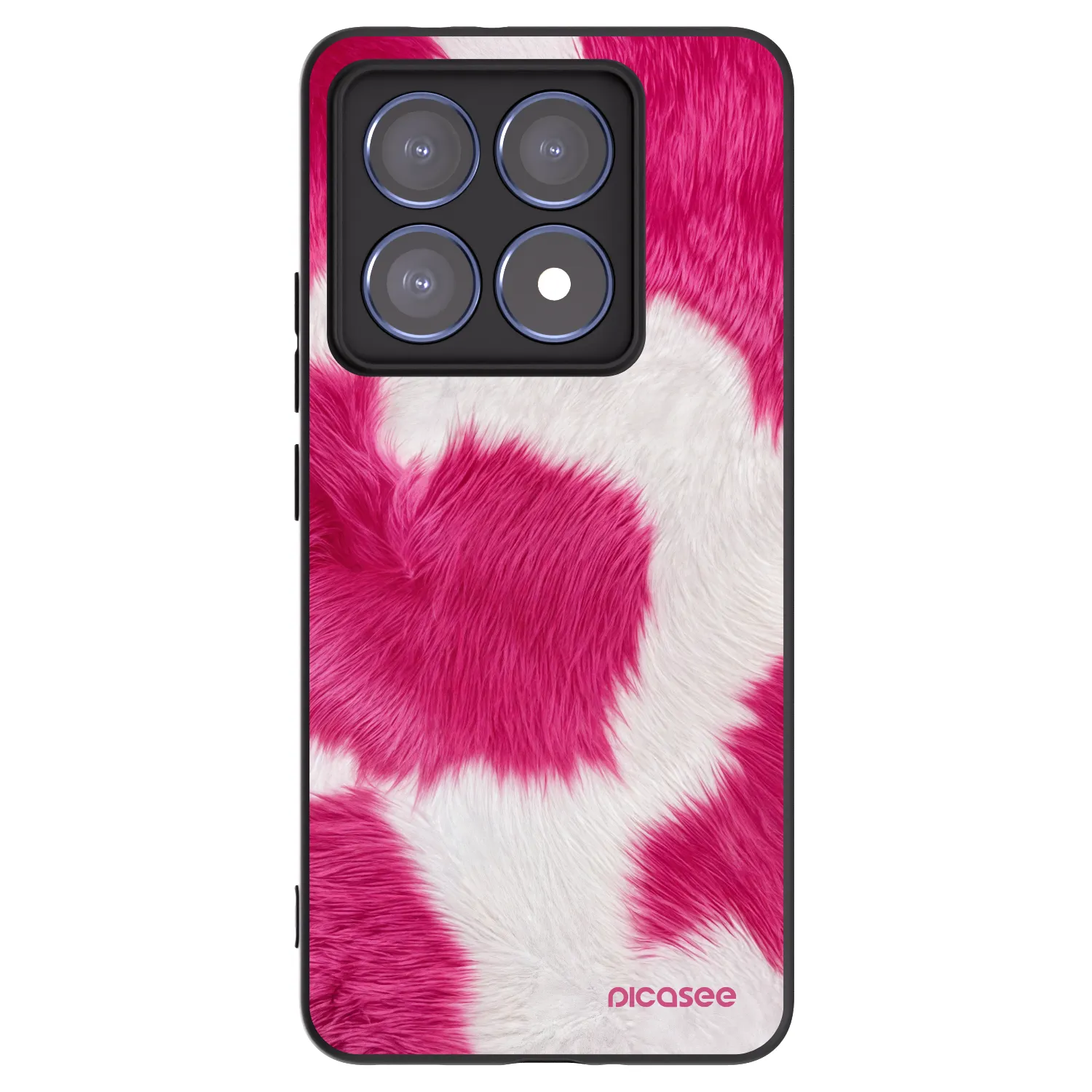 Picasee silikonový černý obal pro Xiaomi 14T Pro - Pink Moo