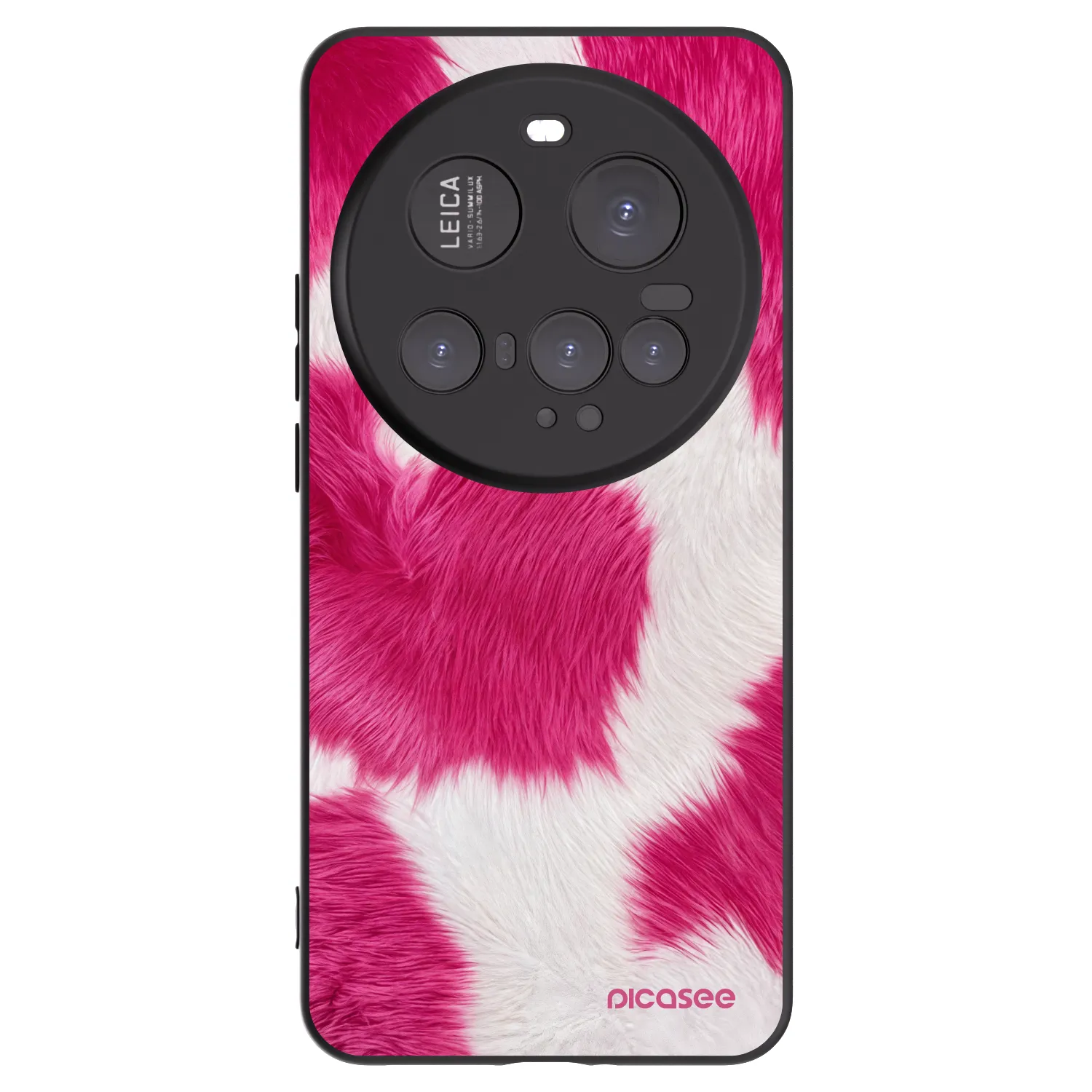 Picasee silikonový černý obal pro Xiaomi 15 Ultra - Pink Moo