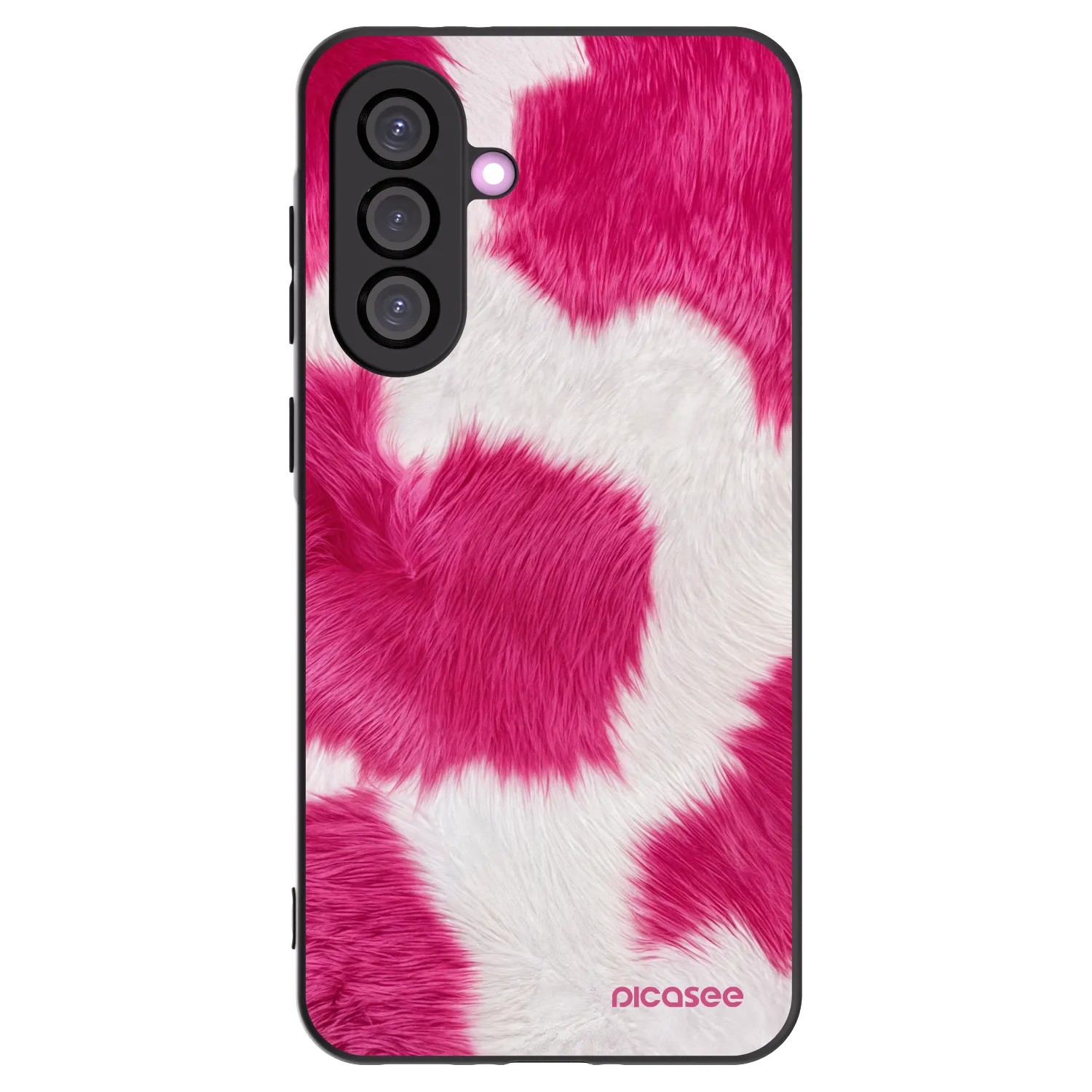 Picasee silikonový černý obal pro Samsung Galaxy A36 5G - Pink Moo