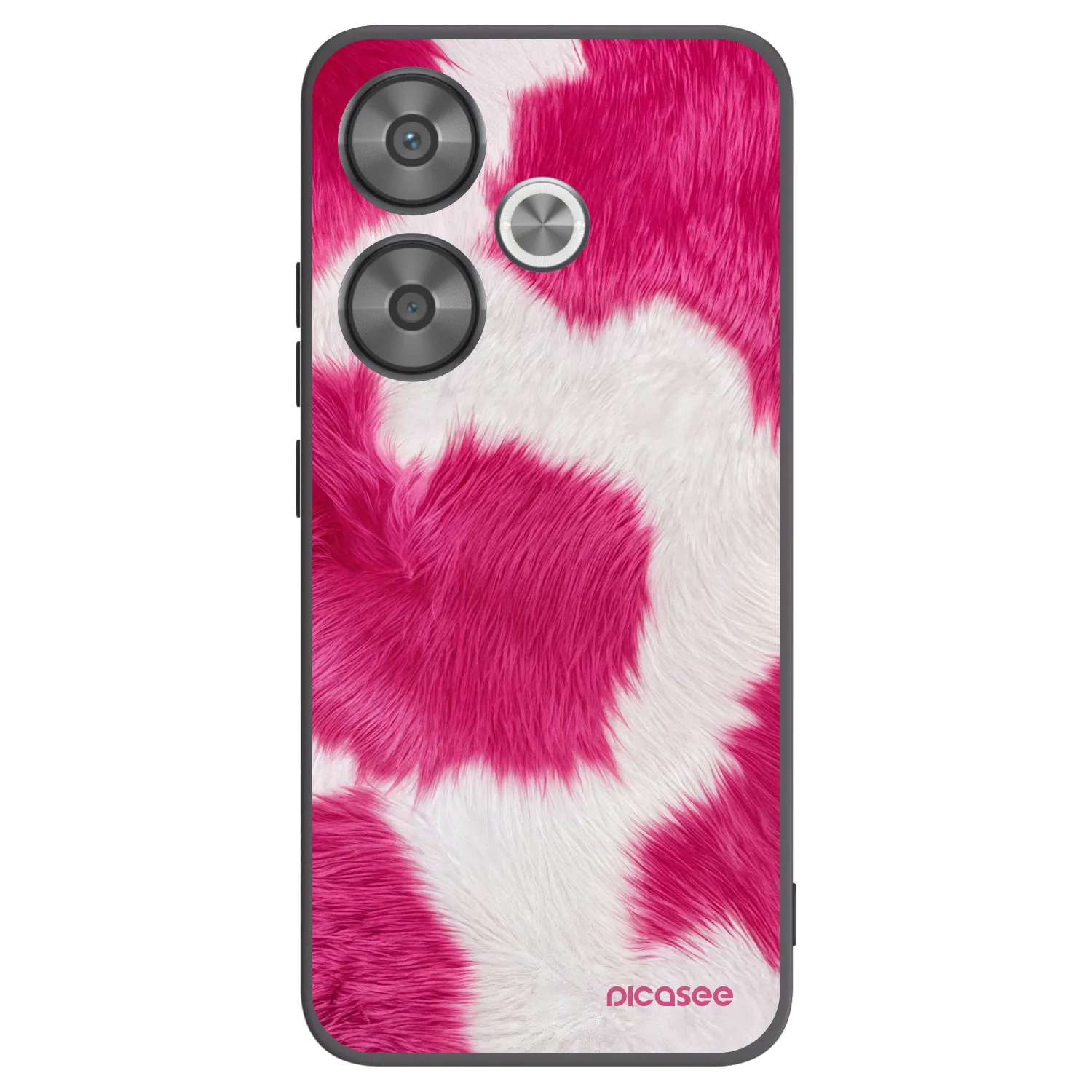 Picasee silikonový černý obal pro Xiaomi Poco F6 - Pink Moo