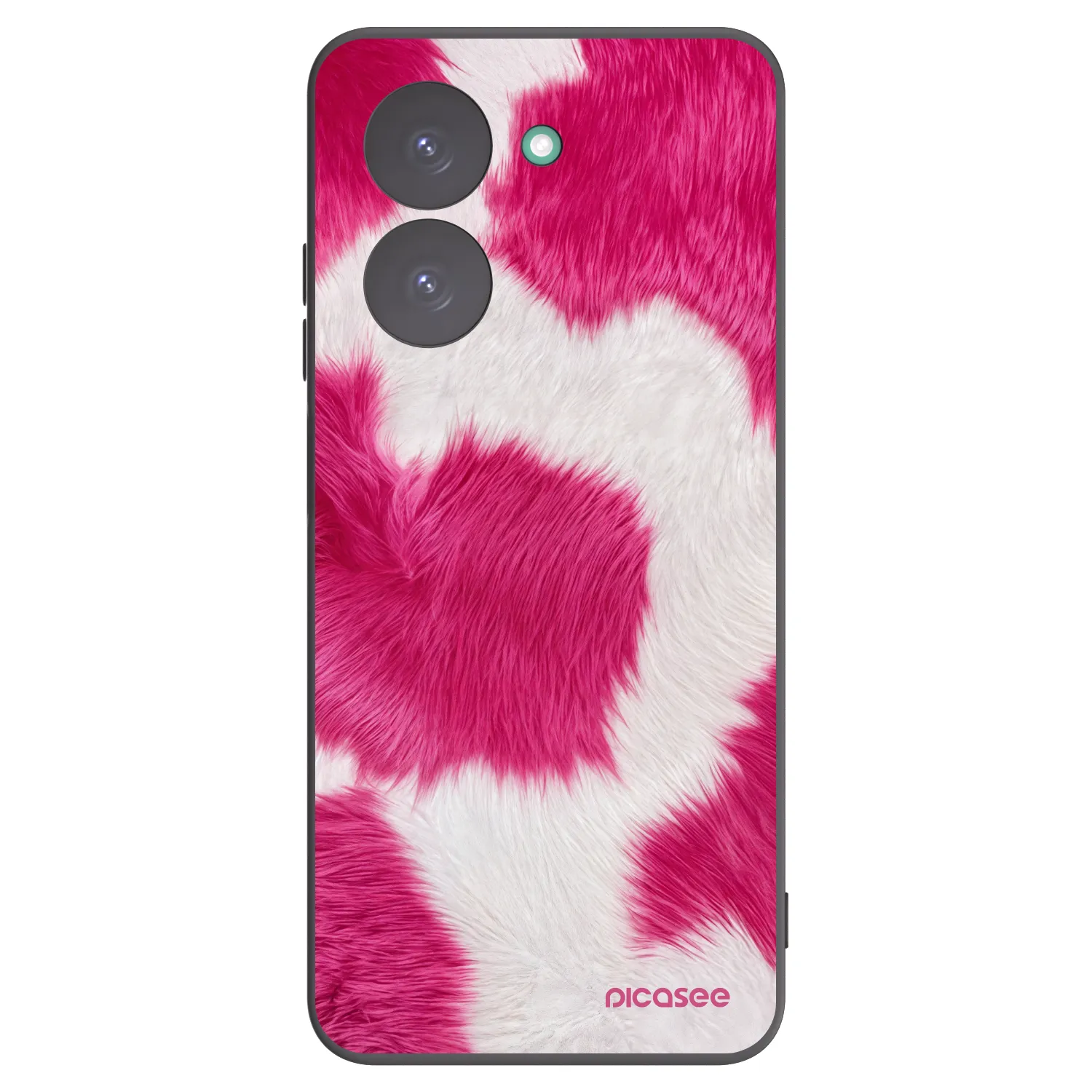 Picasee silikonový černý obal pro Xiaomi Redmi A5 - Pink Moo