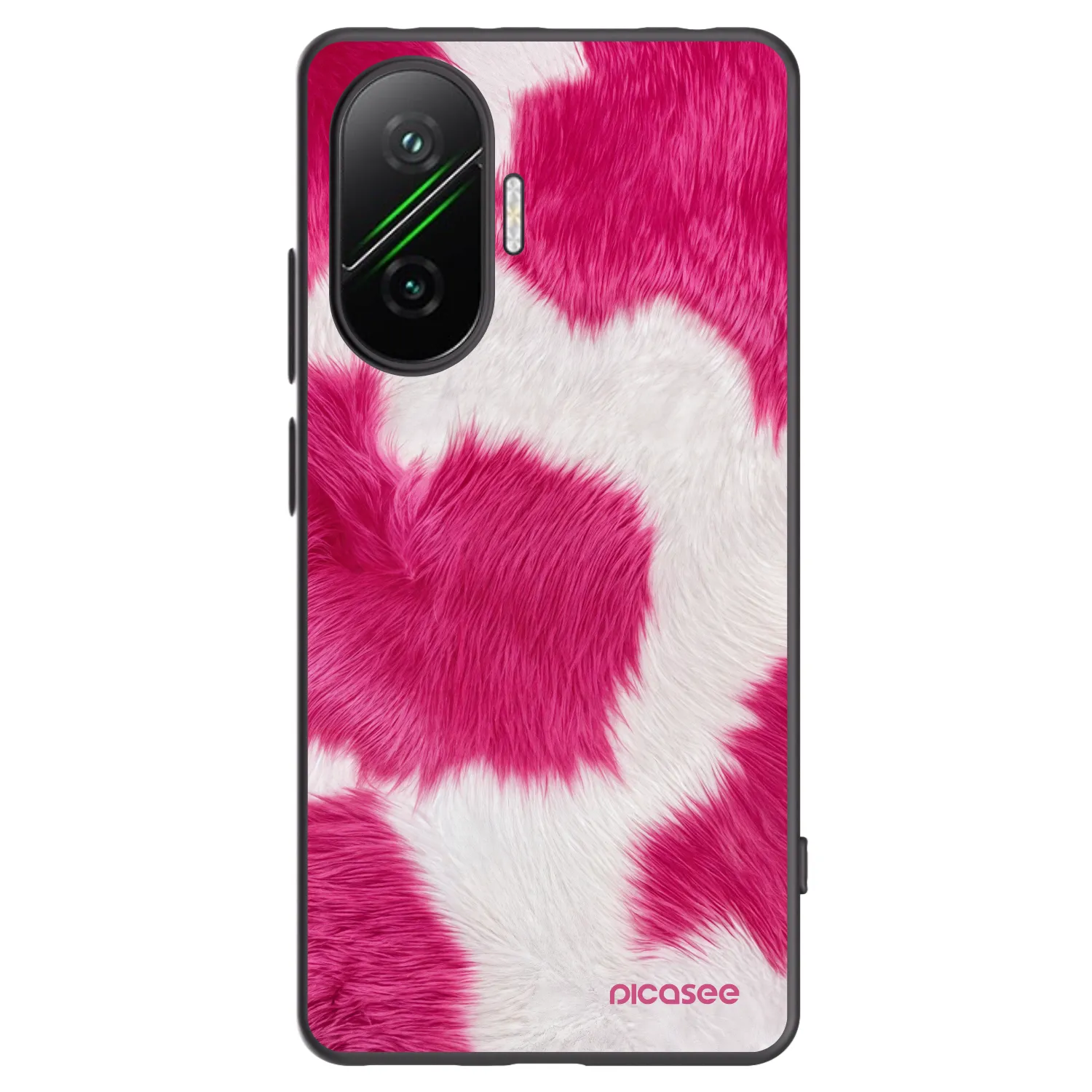 Picasee silikonový černý obal pro Xiaomi Poco F7 Pro 5G - Pink Moo