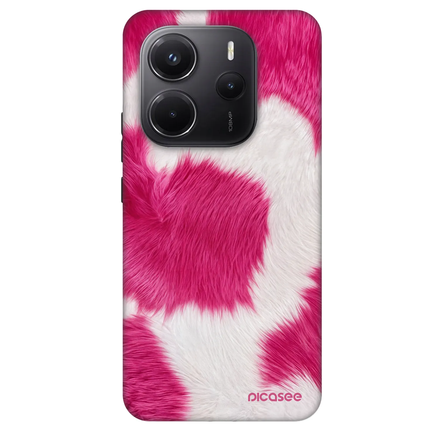 Picasee Fashion Case pro Xiaomi Redmi Note 14 5G - Pink Moo