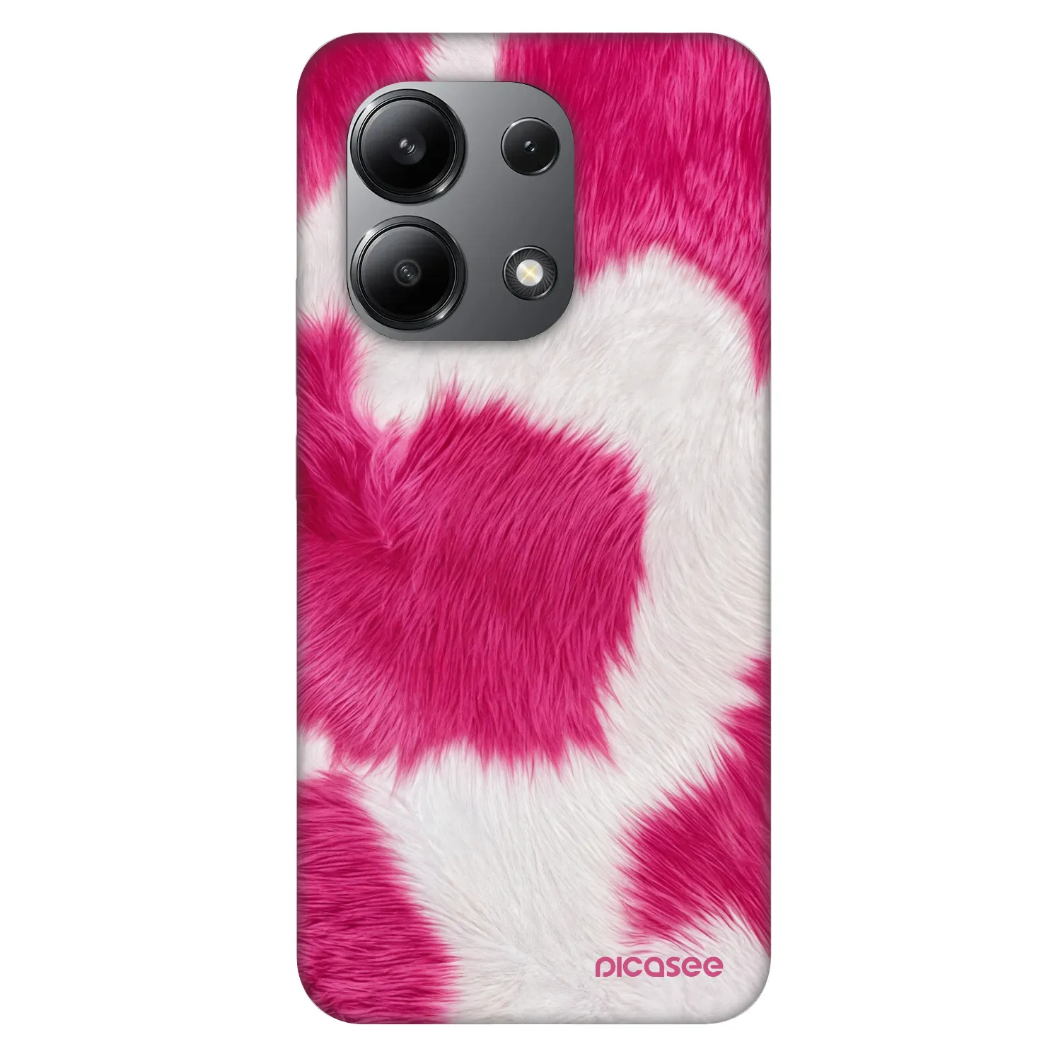 Picasee Fashion Case pro Xiaomi Redmi Note 13 4G - Pink Moo