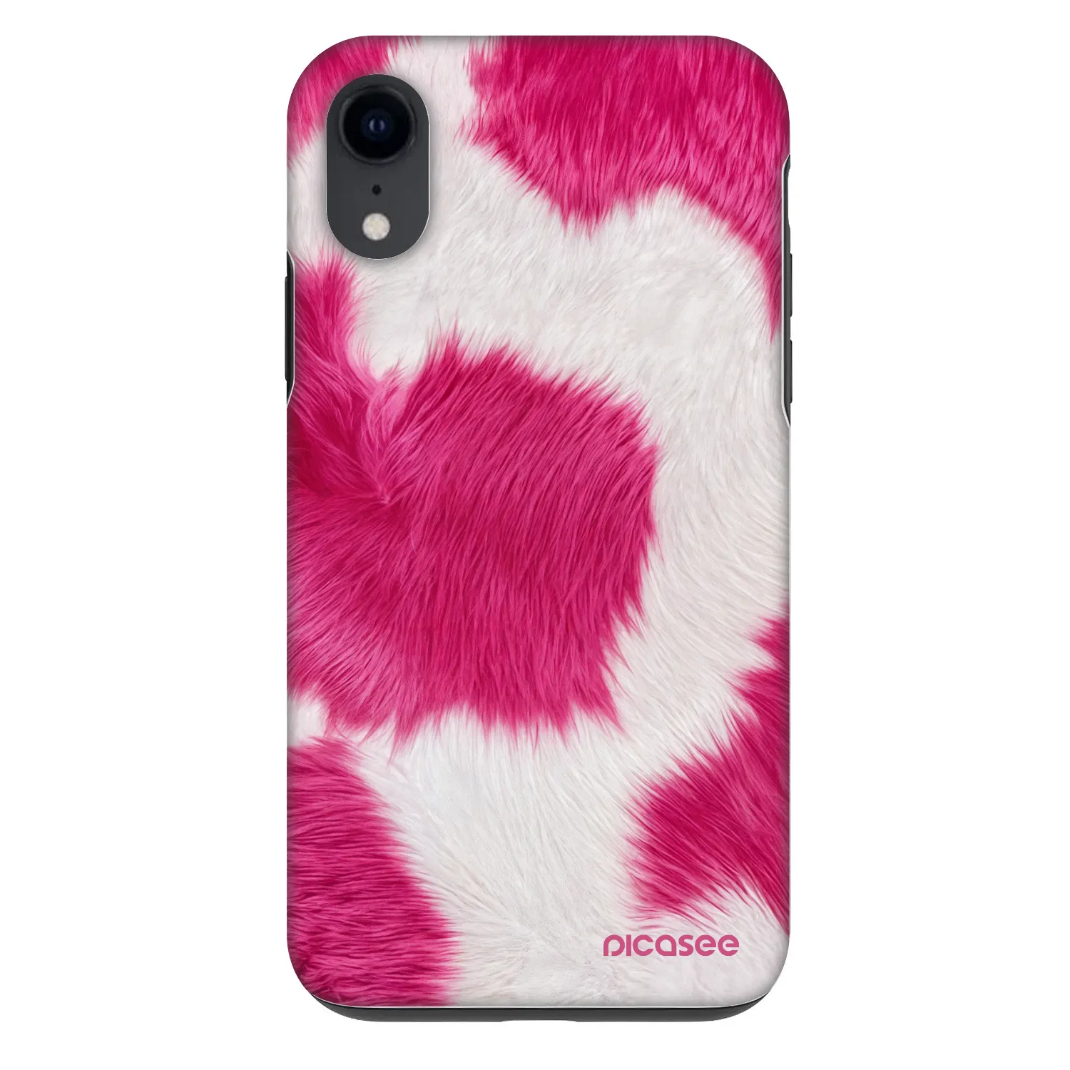 Picasee Fashion Case pro Apple iPhone XR - Pink Moo