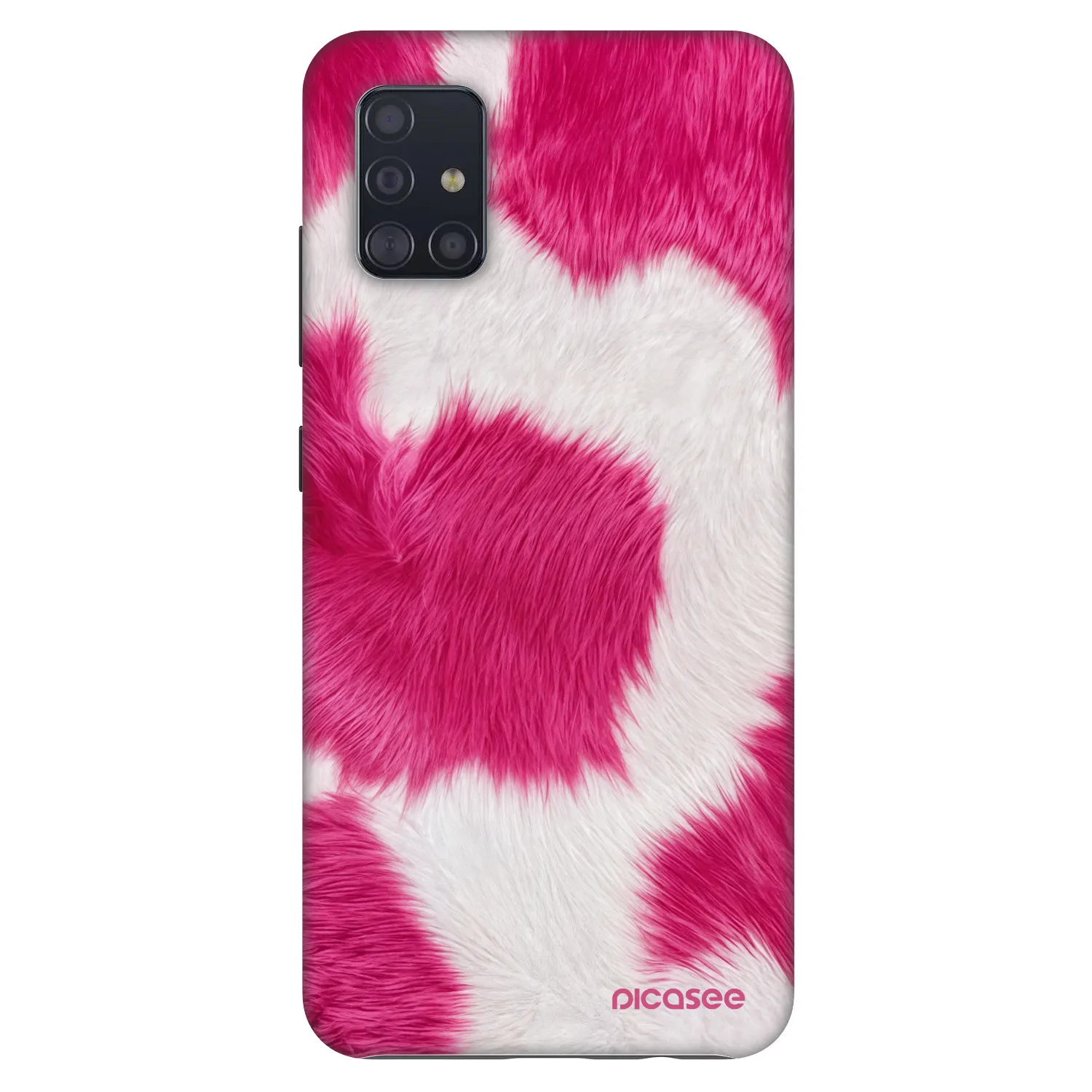 Picasee Fashion Case pro Samsung Galaxy A51 A515F - Pink Moo