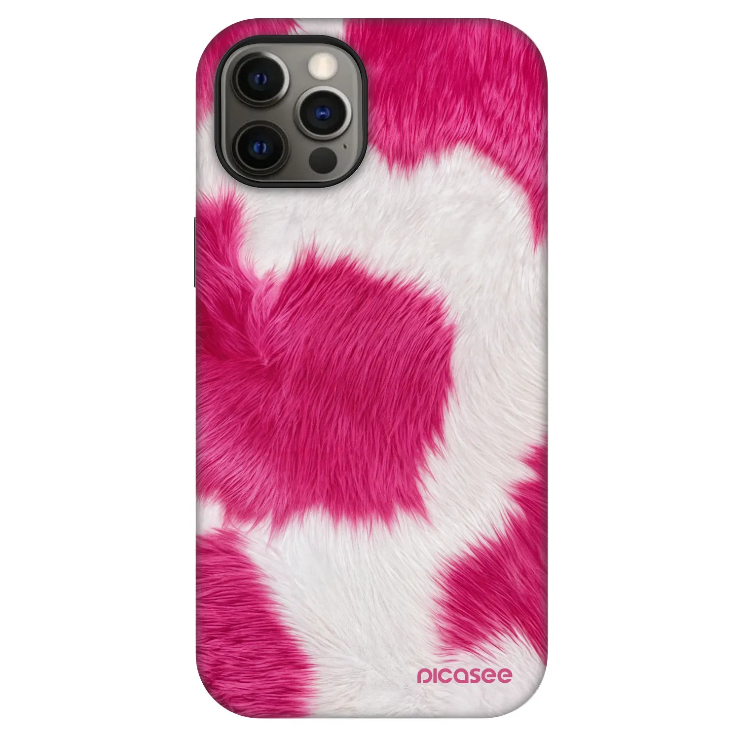 Picasee Fashion Case MagSafe Apple iPhone 12 Pro - Pink Moo