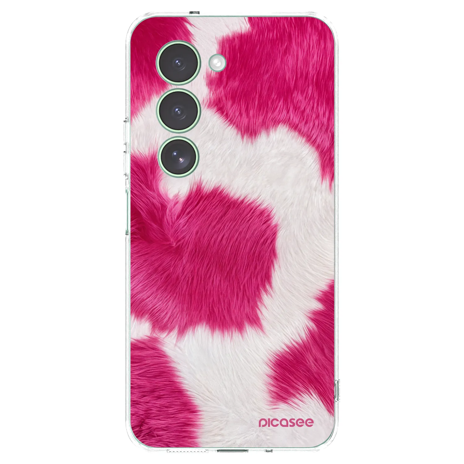 Picasee silikonový průhledný obal pro Xiaomi Redmi 15 5G - Pink Moo