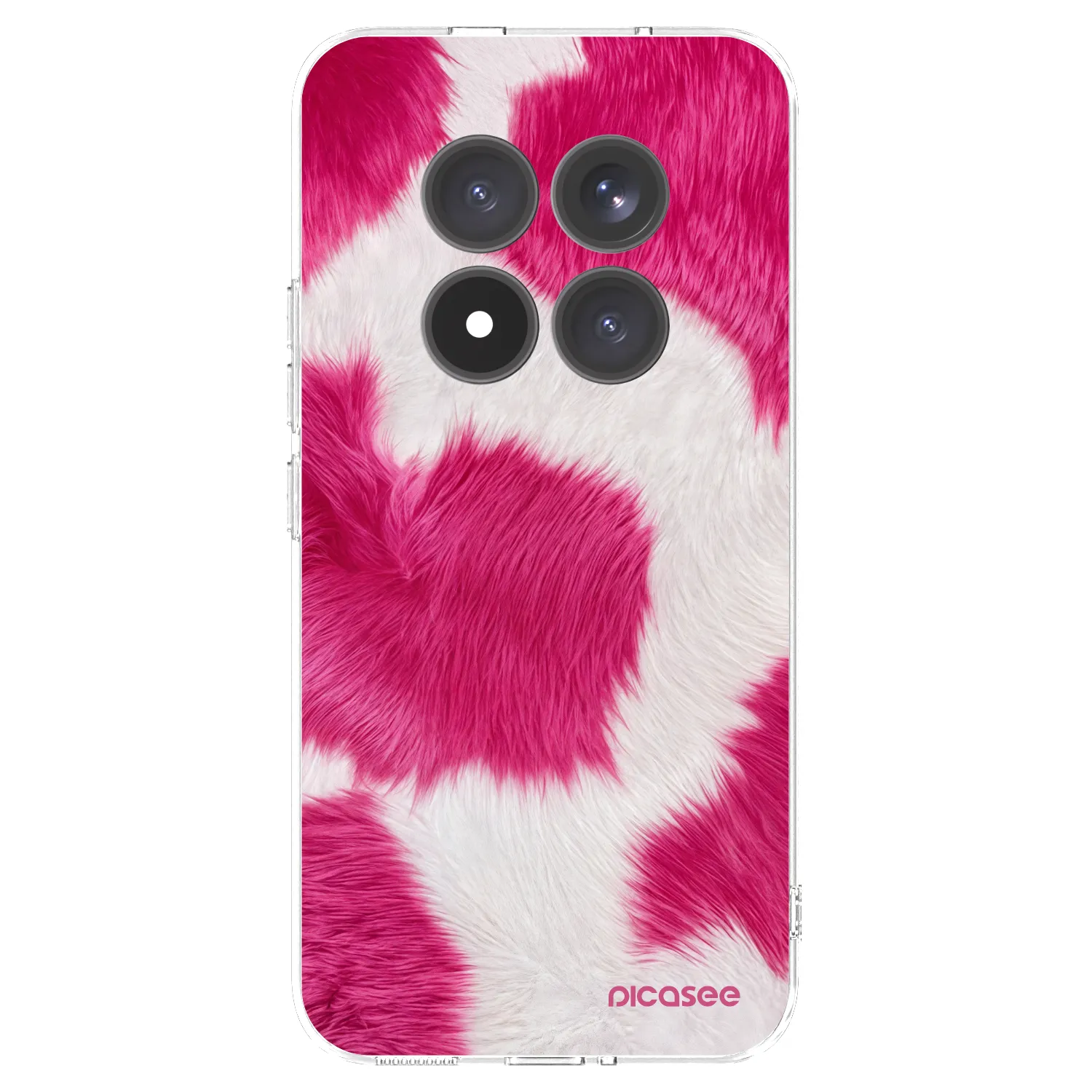 Picasee silikonový průhledný obal pro Xiaomi Redmi Note 15 Pro+ - Pink Moo