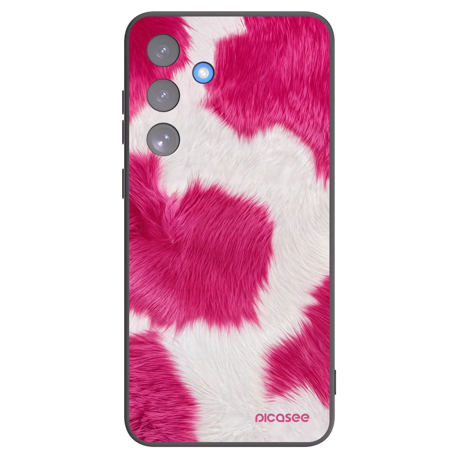 Picasee silikonový černý obal pro Samsung Galaxy S25 FE 5G - Pink Moo