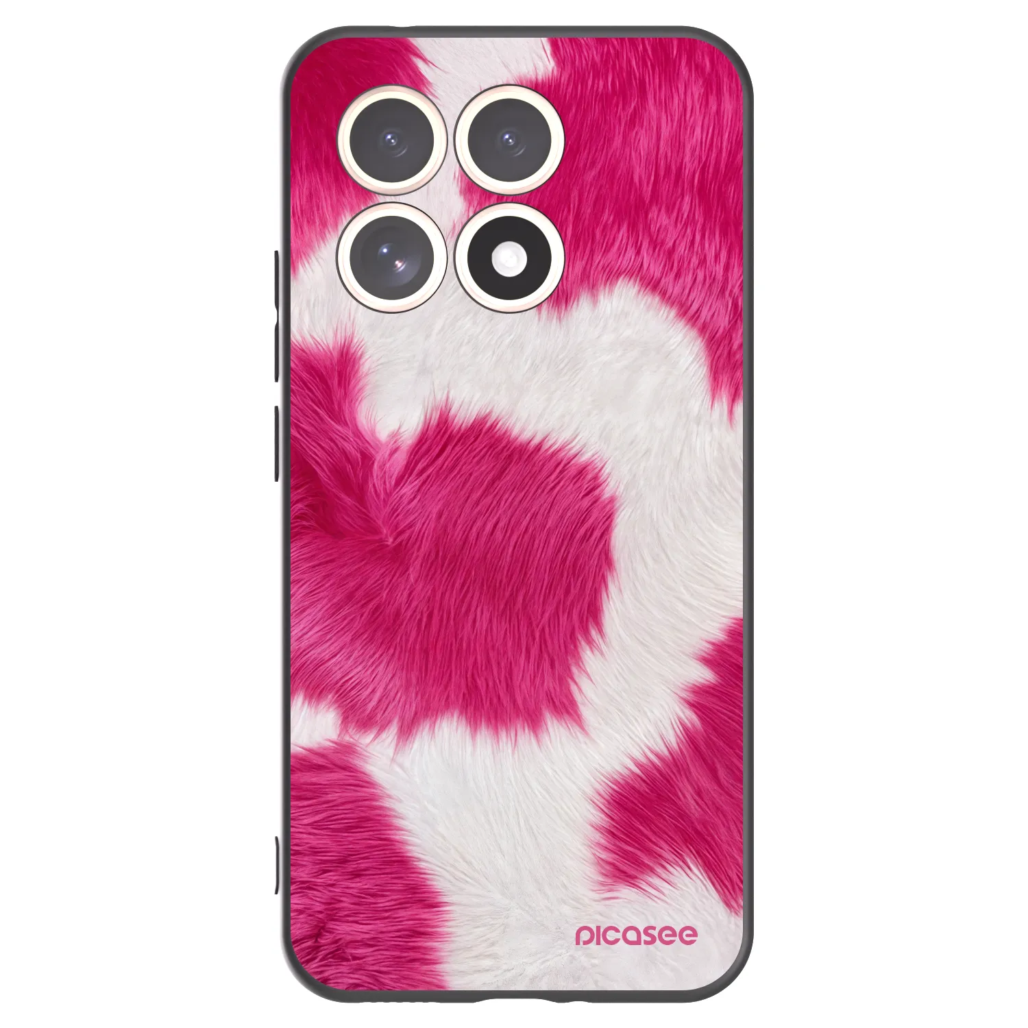 Picasee silikonový černý obal pro Xiaomi 15T - Pink Moo