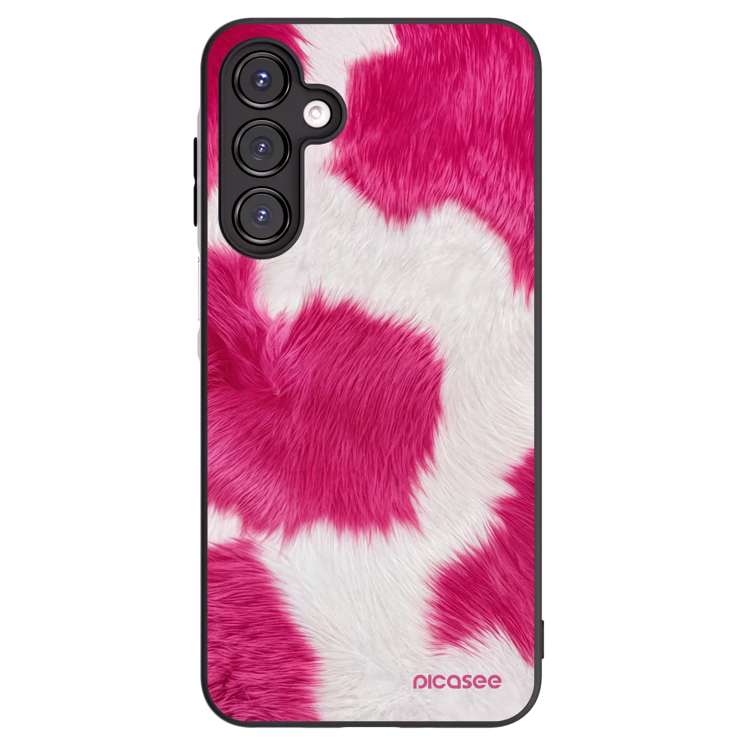 Picasee silikonový černý obal pro Samsung Galaxy A16 4G - Pink Moo