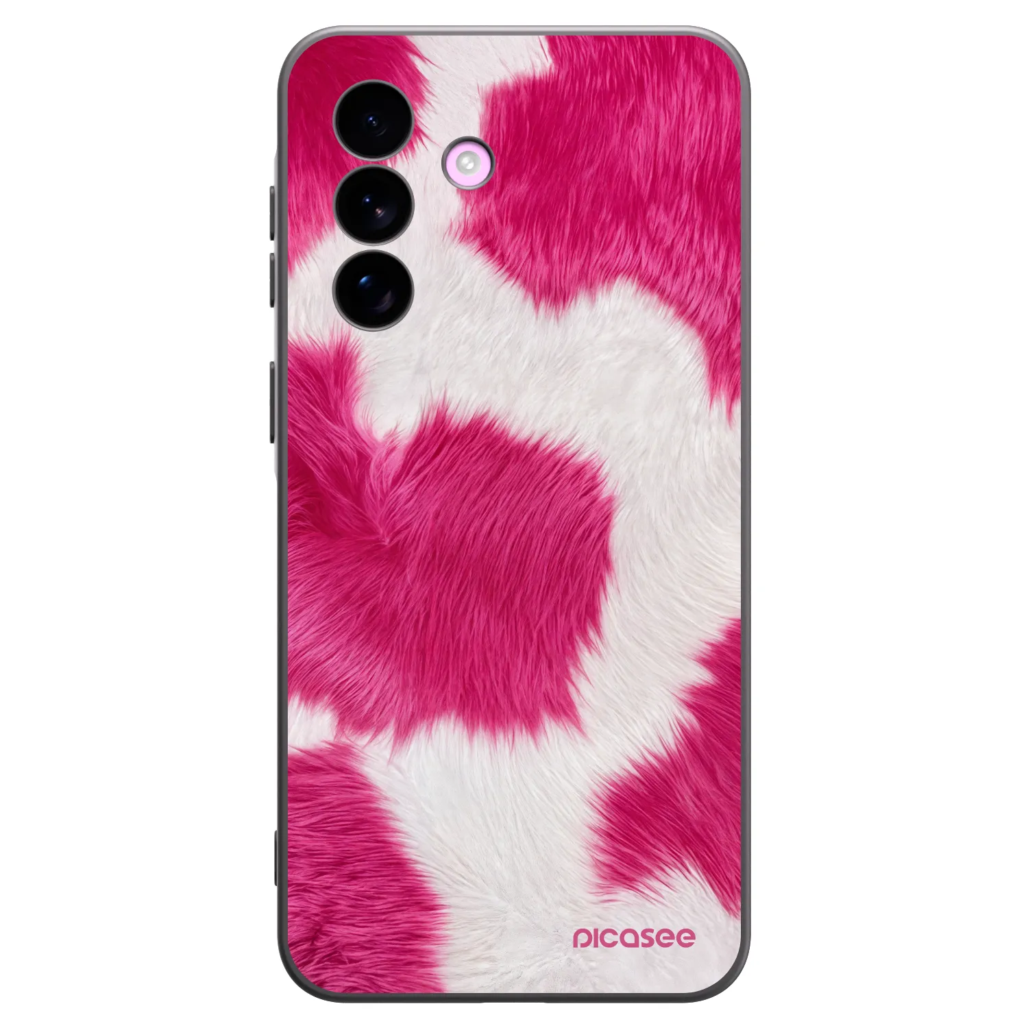 Picasee silikonový černý obal pro Samsung Galaxy A57 5G - Pink Moo