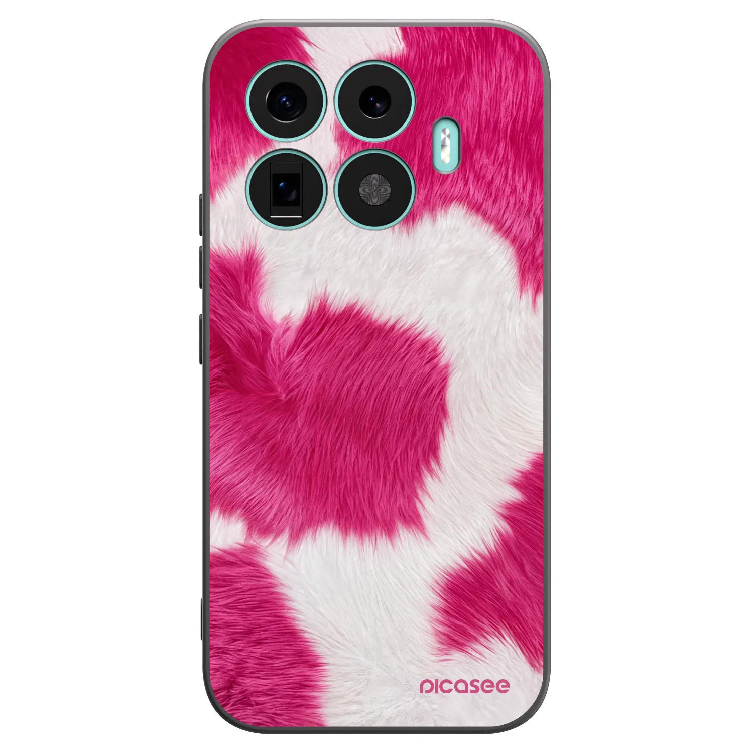 Picasee silikonový černý obal pro Xiaomi 17T - Pink Moo