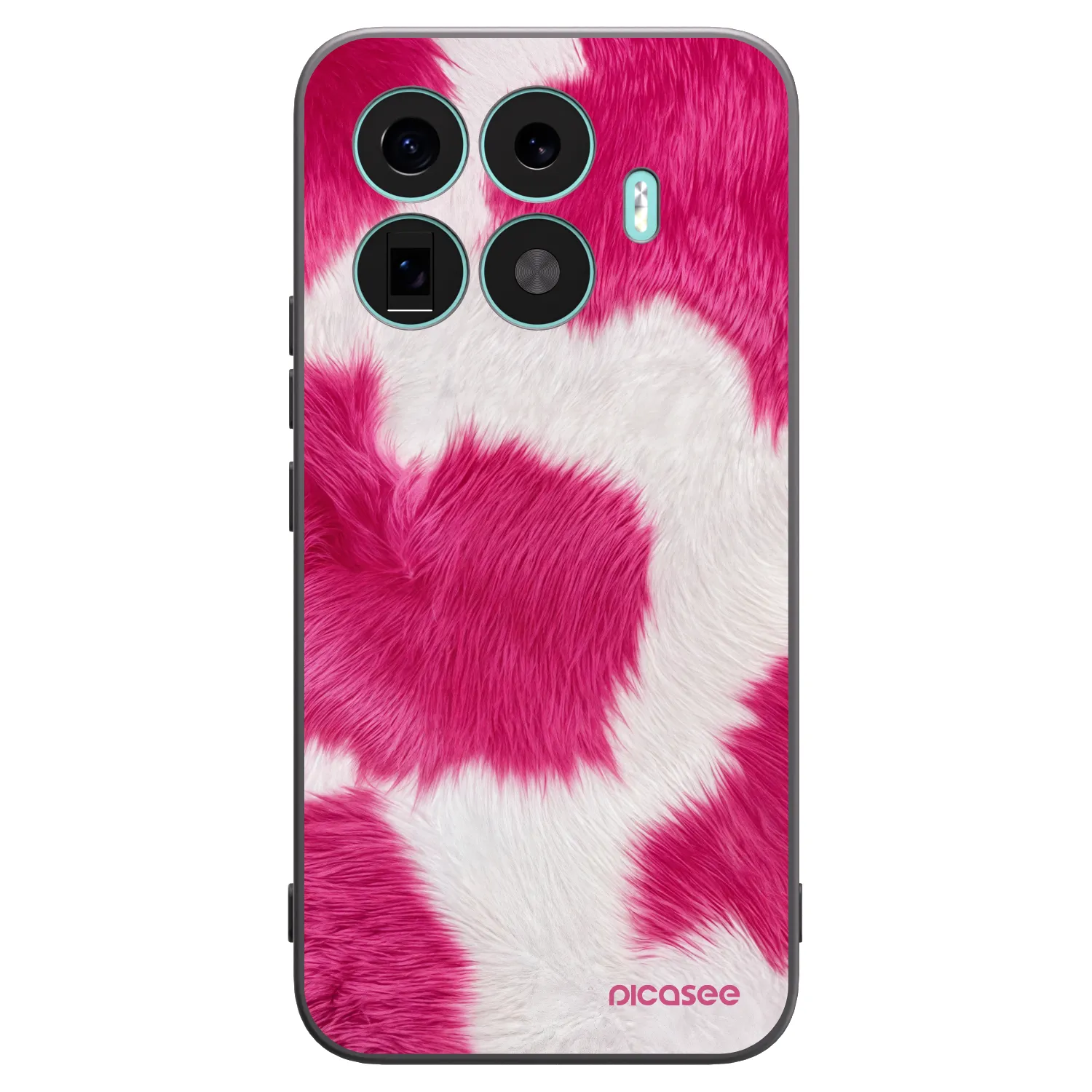 Picasee silikonový černý obal pro Xiaomi 17T Pro - Pink Moo