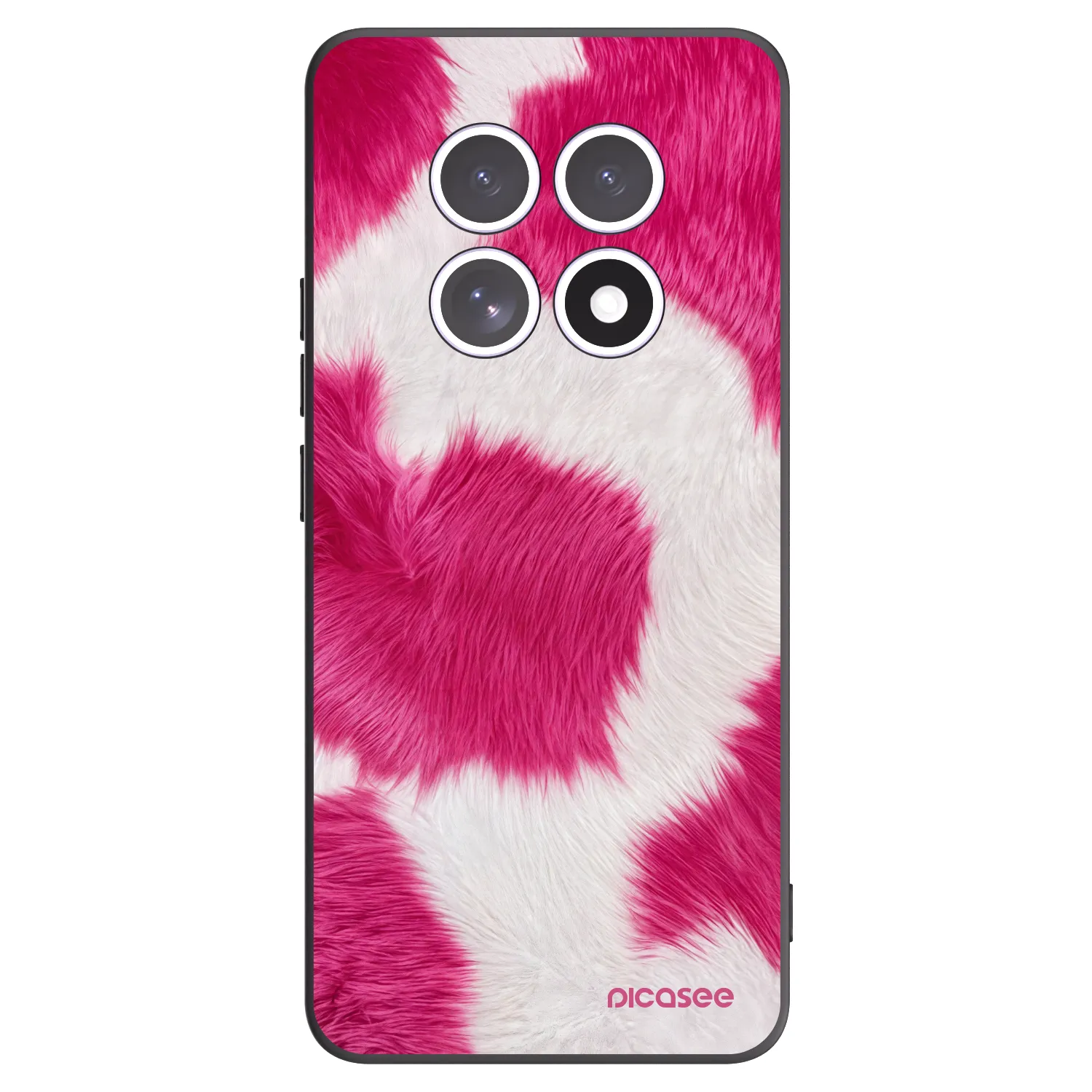 Picasee silikonový černý obal pro Xiaomi Redmi Note 15 5G - Pink Moo