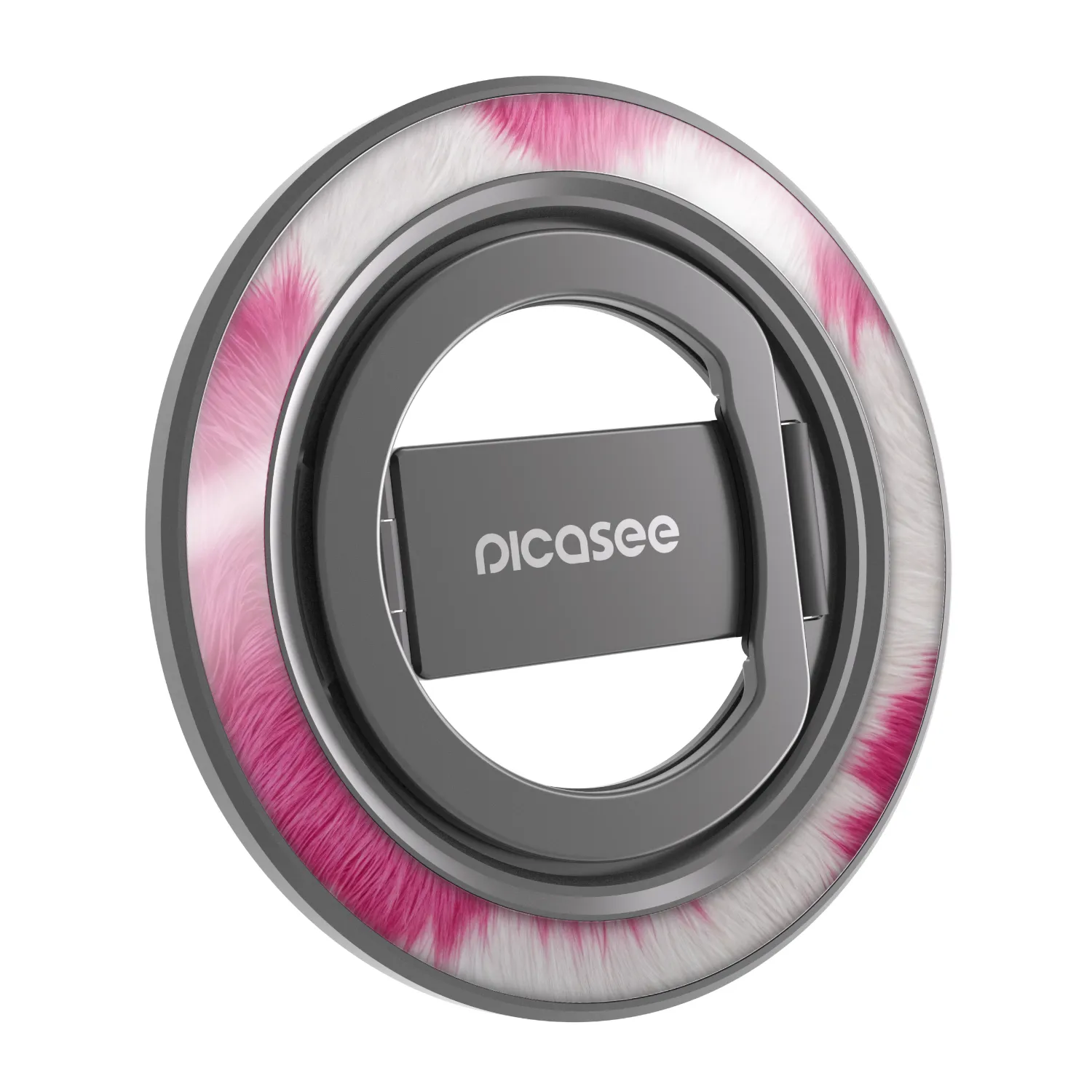 Picasee Magnetický držák - Černý - Pink Moo