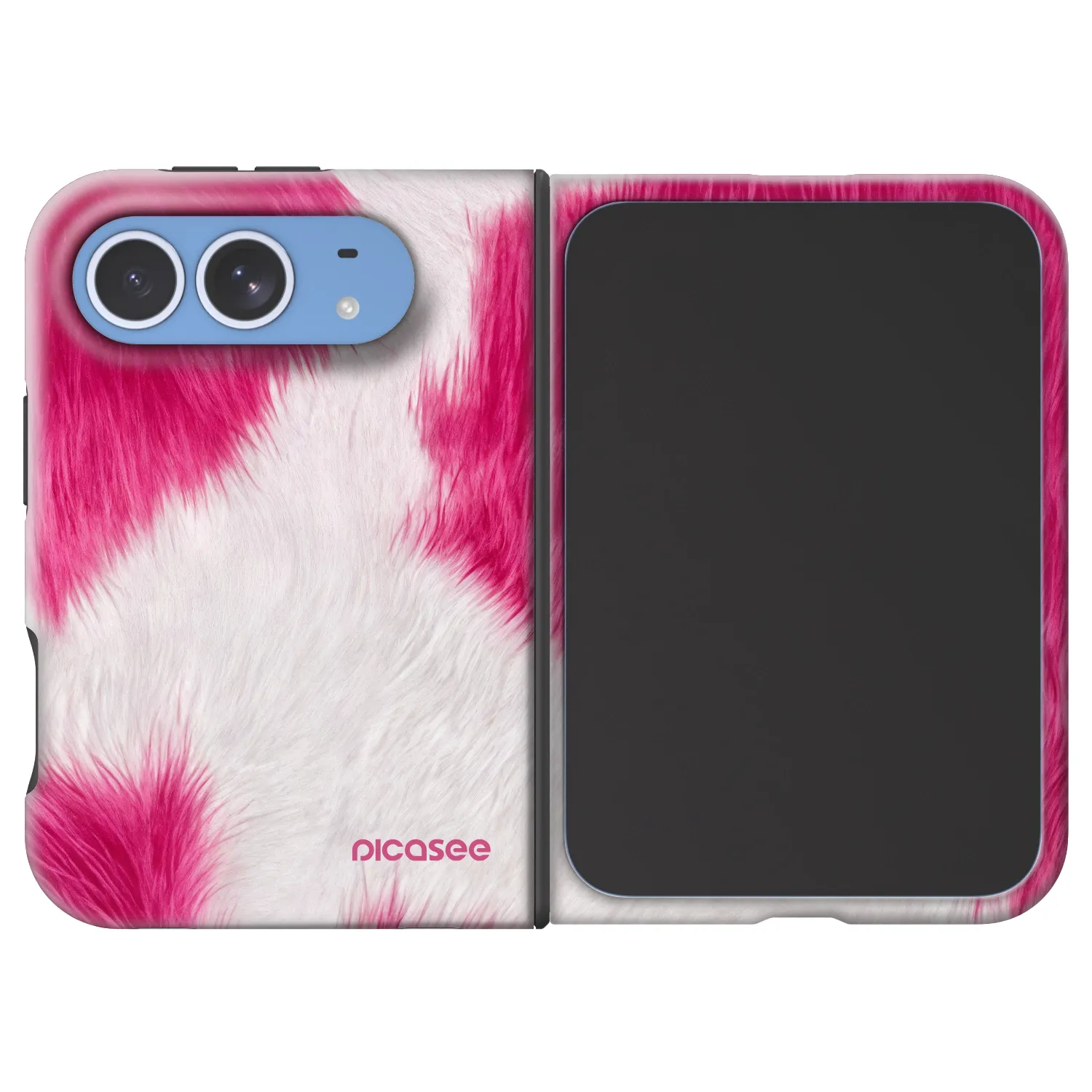 Picasee Fashion Case MagSafe Apple iPhone Duo - Pink Moo