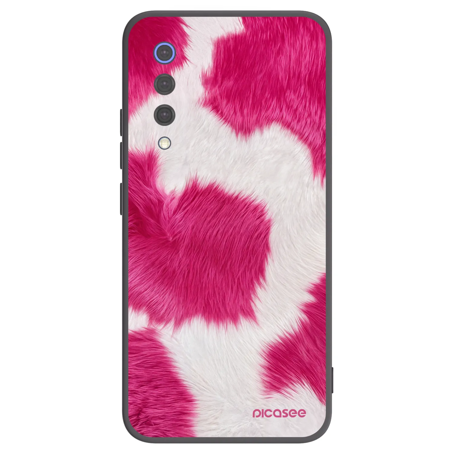 Picasee silikonový černý obal pro Xiaomi Mi 9 SE - Pink Moo