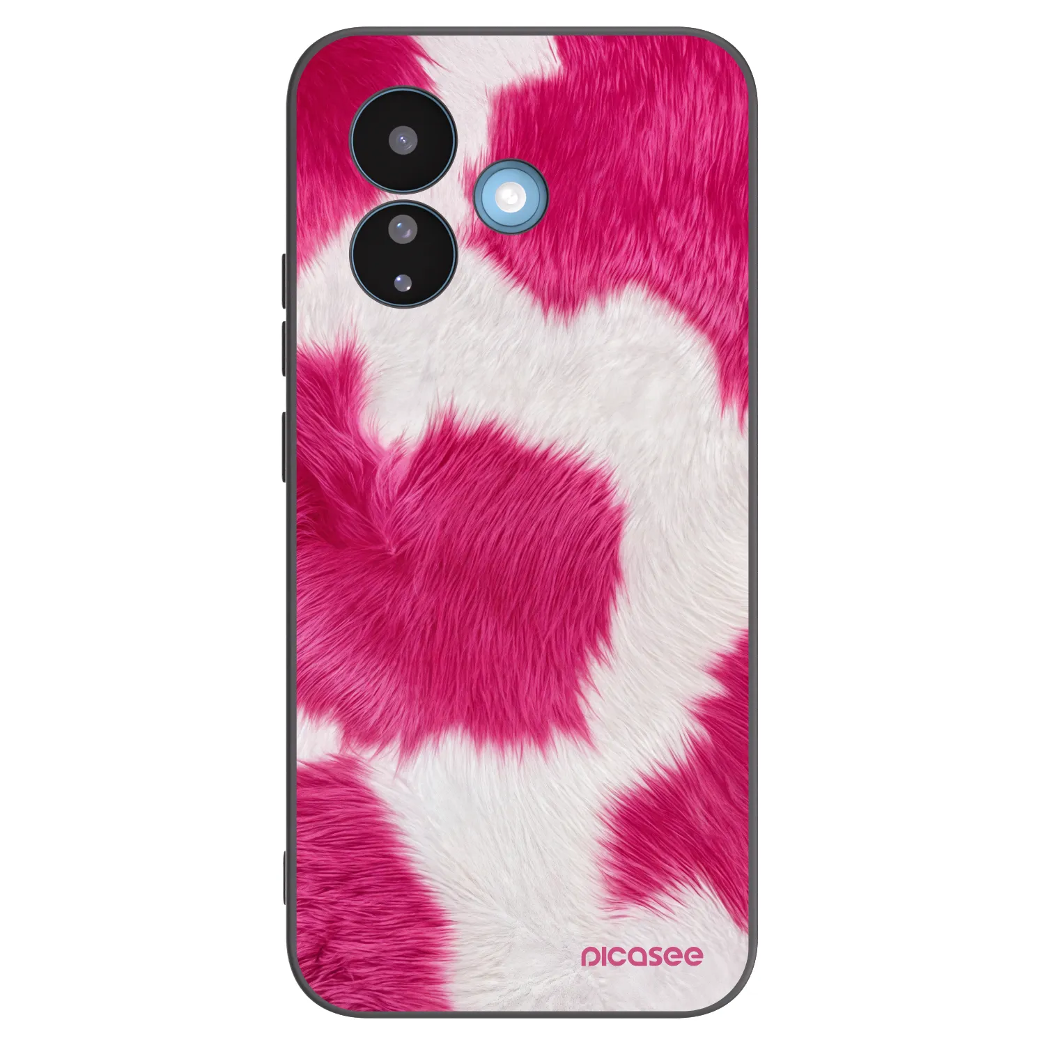 Picasee silikonový černý obal pro Xiaomi Redmi Note 17 Pro 5G - Pink Moo