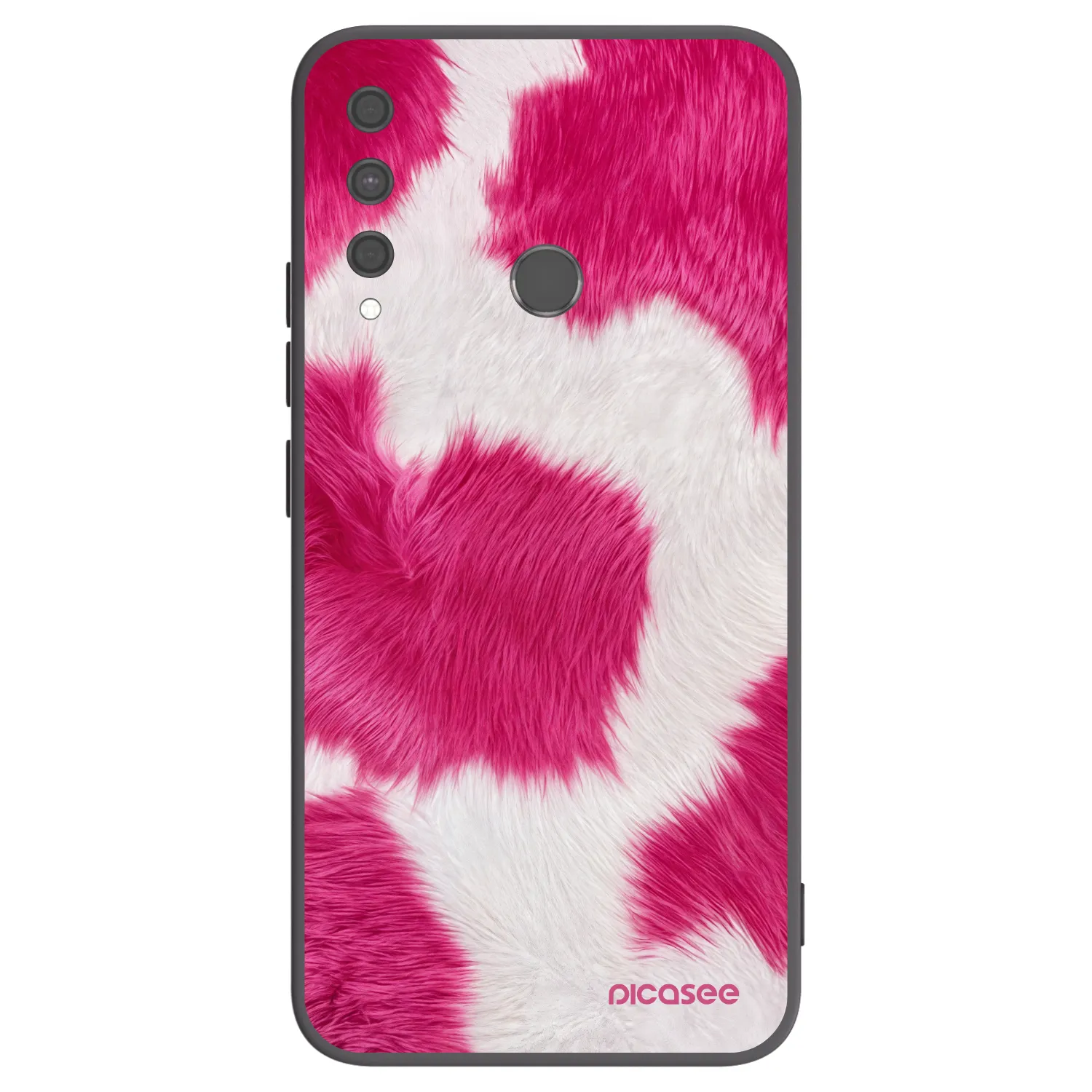Picasee silikonový černý obal pro Huawei P40 Lite E - Pink Moo