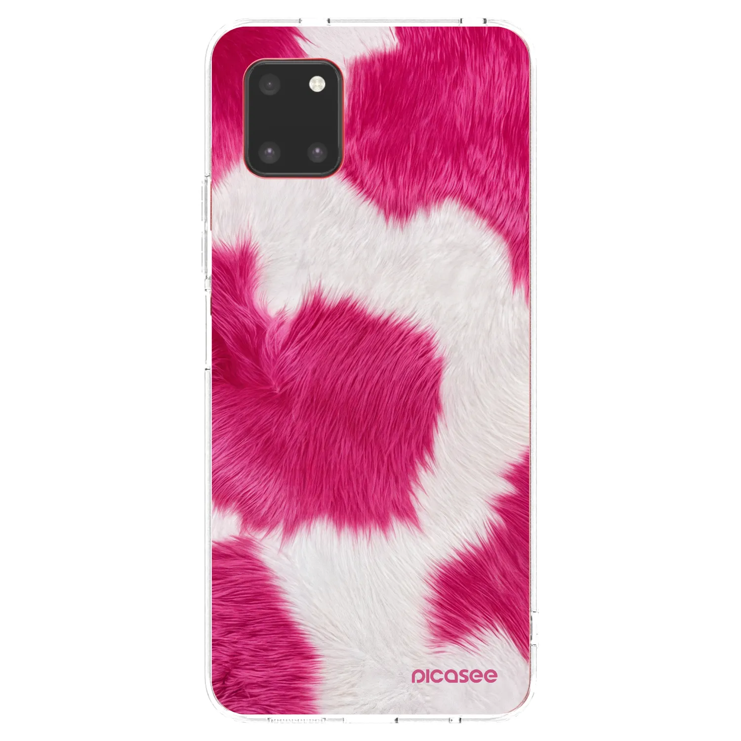 Picasee silikonový průhledný obal pro Samsung Galaxy Note 10 Lite N770F - Pink Moo