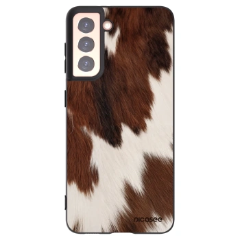 Picasee silikonový černý obal pro Samsung Galaxy S21 5G G991B - Rustica