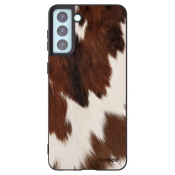Picasee silikonový černý obal pro Samsung Galaxy S21+ 5G G996F - Rustica